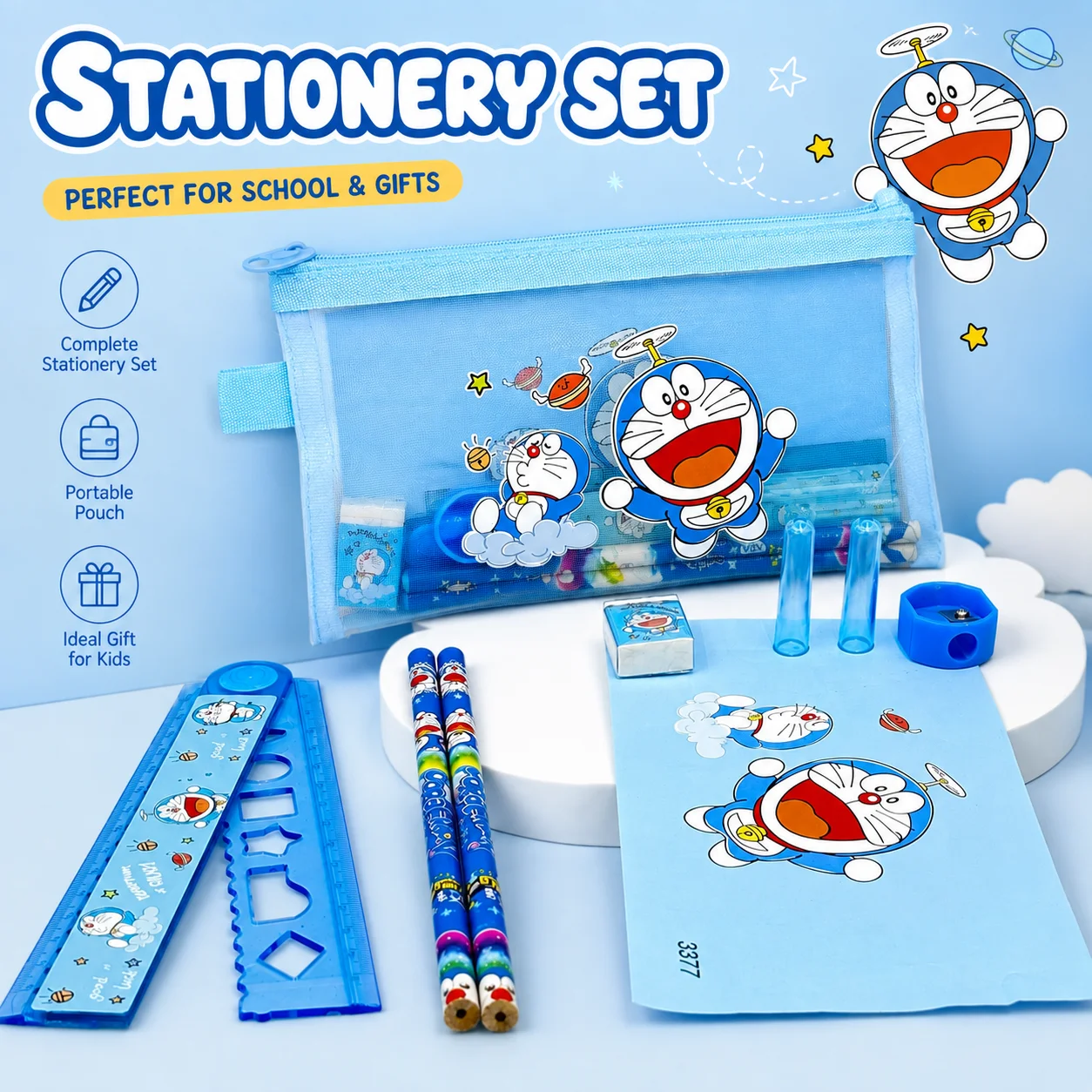 Stationery Supplier - Lindo set de material escolar con