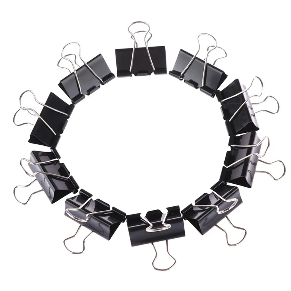10 piezas de clips metálicos p - Binder Clip Assorted reseña y precio